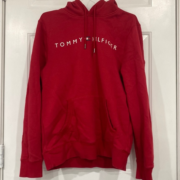 Tommy Hilfiger Red Hoodie - Picture 1 of 3